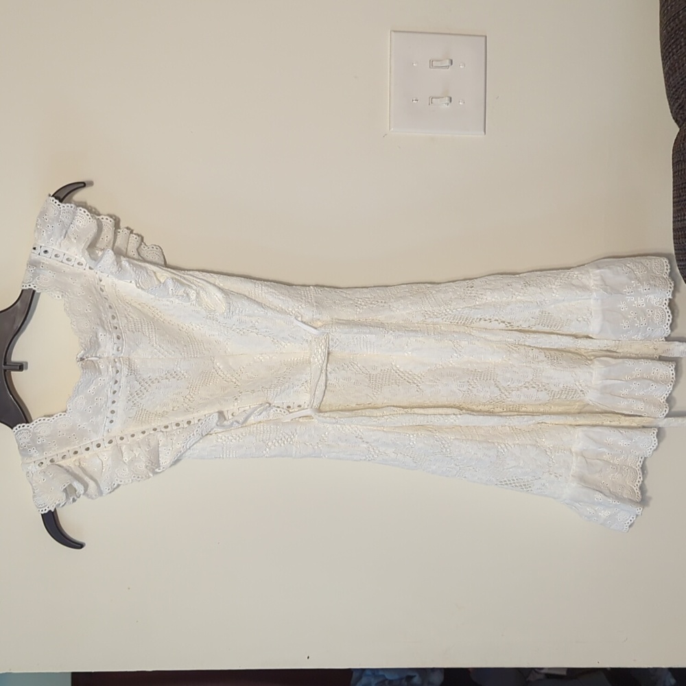 SHEIN lace white dress size small - Picture 2 of 6